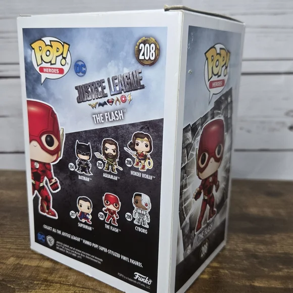 Funko Pop! Justice League The Flash Vinyl Figure - Picture 3 of 4